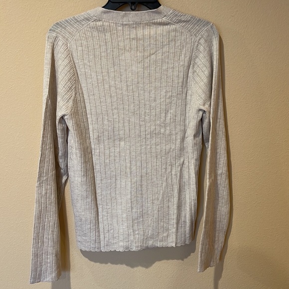 NWT Madewell Altona Button Front Pointelle Slim Cardigan - Picture 4 of 4